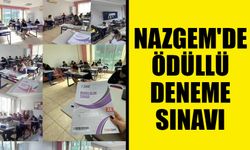 NAZGEM'de ödüllü deneme sınavı