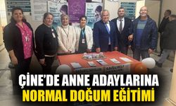 Çine’de anne adaylarına normal doğum eğitimi