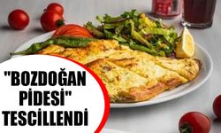 "Bozdoğan pidesi" tescillendi