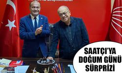 Saatçı’ya doğum günü sürprizi