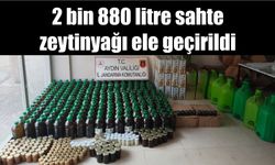 Aydın'da 2 bin 880 litre sahte zeytinyağı ele geçirildi