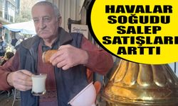 Havalar soğudu, salep satışları arttı