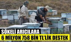 Sökeli arıcılara 6 milyon 758 bin TL destek