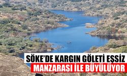 Söke’de Kargın Göleti eşsiz manzarası ile büyülüyor