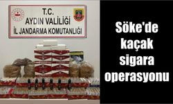 Söke'de kaçak sigara operasyonu!