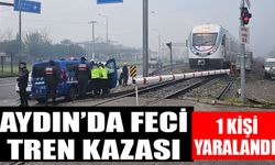 Aydın’da feci tren kazası: 1 kişi yaralandı