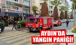 Aydın’da yangın paniği!