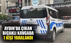 Aydın'da çıkan bıçaklı kavga: 1 kişi yaralandı