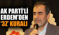 AK Parti’li Erdem’den ‘3Z’ kuralı