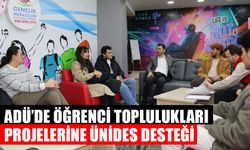 ADÜ’de öğrenci toplulukları projelerine ÜNİDES desteği