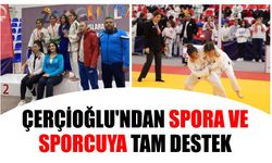 Çerçioğlu'ndan spora ve sporcuya tam destek