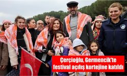 Çerçioğlu, Germencik'te festival açılış kortejine katıldı