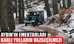 Aydın’ın emektarları karlı yolların vazgeçilmezi