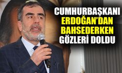 AK Parti’li Erdem’den duygusal konuşma