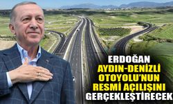 Cumhurbaşkanı Erdoğan, Aydın-Denizli Otoyolu’nun resmi açılışını gerçekleştirecek