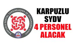 Karpuzlu SYDV personel alacak