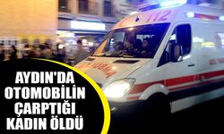 Aydın'da otomobilin çarptığı kadın öldü