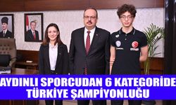 Aydınlı sporcudan 6 kategoride Türkiye şampiyonluğu