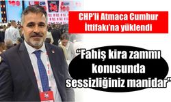 CHP'li Atmaca‘dan fahiş zam eleştirisi