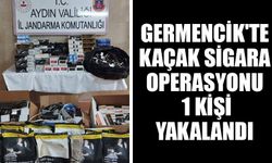 Germencik'te kaçak sigara operasyonu: 1 kişi yakalandı