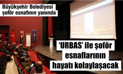 Büyükşehir Belediyesi şoför esnafının yanında