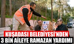 Kuşadası Belediyesi’nden 3 bin aileye ramazan yardımı