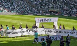 Bursaspor, şampiyonluk kupasını 45 bin taraftarın izlediği maçta aldı