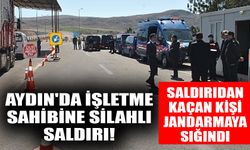 Aydın'da işletme sahibine silahlı saldırı!