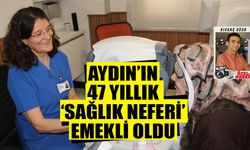 Aydın’ın 47 yıllık ‘sağlık neferi’ emekli oldu