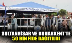 Aydın Büyükşehir Belediyesi’nden 50 bin fide