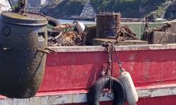 Deniz dibinden 50 ton atık toplandı