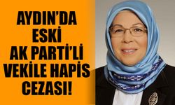 Aydın’da eski AK Parti’li vekile hapis cezası!