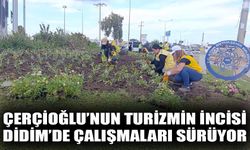 Çerçioğlu’nun turizmin incisi Didim’de çalışmaları sürüyor