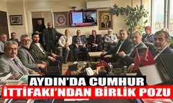 Aydın’da Cumhur İttifakı’ndan birlik pozu