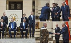 Cumhurbaşkanı Erdoğan 3 ülkenin büyükelçisini kabul etti