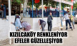 Kızılcaköy renkleniyor, Efeler güzelleşiyor