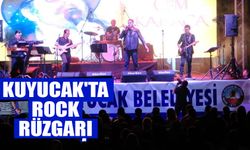 Kuyucak'ta rock rüzgarı esti