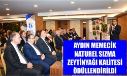 Aydın Memecik Naturel Sızma Zeytinyağı kalitesi ödüllendirildi