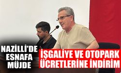 Nazilli'de esnafa müjde