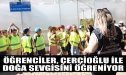 Öğrenciler, Çerçioğlu ile doğa sevgisini öğreniyor