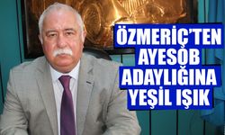 Özmeriç’ten AYESOB adaylığına yeşil ışık