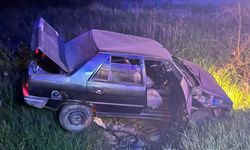 Şarampole düşen otomobildeki polis hayatını kaybetti