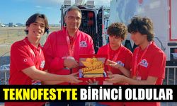 Nazilli Bilsem'den büyük başarı! Teknofest'te birinci oldular