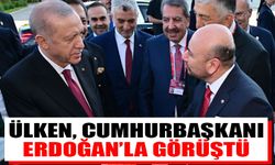 Ülken, Cumhurbaşkanı Erdoğan’la görüştü