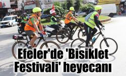 Bisiklet tutkunları Efeler'de buluştu