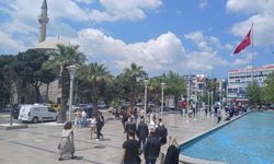 Aydınlılar güneşli havayı fırsat bildi