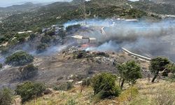 Bodrum'daki yangına müdahale sürüyor