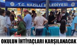 Nazilli'de anlamlı kermes: Okulun ihtiyaçları karşılanacak