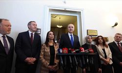 TBMM Başkanı Kurtulmuş, DEM Parti TBMM Grubu'nu ziyaret etti