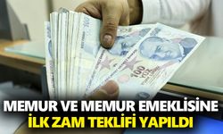 Memur ve memur emeklisine ilk zam teklifi yapıldı